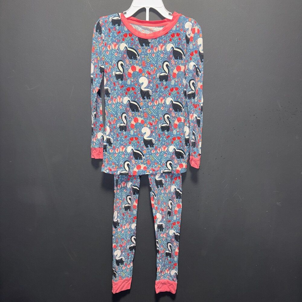 Growning Sweetpeas So Stinkin' Cutie Long Sleeve Bamboo Pajamas Girls 5-6